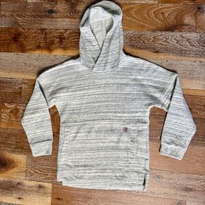 Carhartt Youth Girls Gray and Cream Hoodie Sweatshirt / Size 10